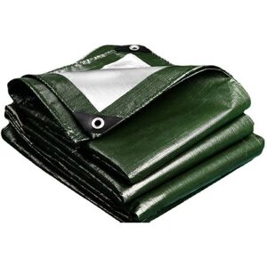 Mumu - momo Ultra-Resistant Outdoor Tarpaulin (2m x 6m) - Waterproof and Multifunctional for Shelters, Garden Furniture, Wood - Green Mumu - momo Ultra-Resistant Outdoor Tarpaulin (2m x 6m) - Waterproof and Multifunctional for Shelters, Garden Furniture, Wood - Green