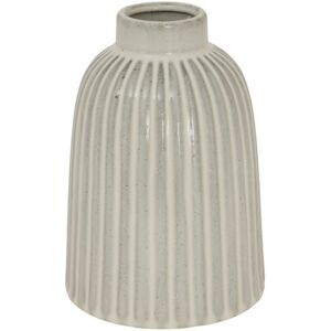 Monte Medium Bell Vase - Ceramic - L15 x W15 x H20 cm - White Monte Medium Bell Vase - Ceramic - L15 x W15 x H20 cm - White