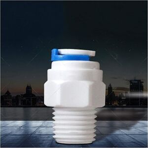 Lune - moon-Fittings- 10pcs,1/4Tube od Quick Pushfit Quick 1/4 bsp Male Fitting Connection ro Connector Lune - moon-Fittings- 10pcs,1/4Tube od Quick Pushfit Quick 1/4 bsp Male Fitting Connection ro Connector