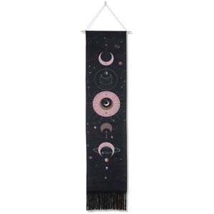 TLILY Moon Lunar Eclipse Cycle Wall Hanging Room Carpet Dorm Tapestries Art Home Decoration Accessories(Black) TLILY Moon Lunar Eclipse Cycle Wall Hanging Room Carpet Dorm Tapestries Art Home Decoration Accessories(Black)