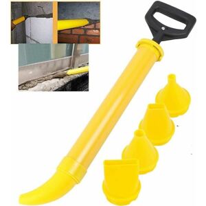 DEWDAT Mortar Gun, Cement Sprayer, Caulking Gun, Cement Mortar Gun, Mortar Sprayer with 5 Nozzles for Lime Terrace Paving Stones DEWDAT Mortar Gun, Cement Sprayer, Caulking Gun, Cement Mortar Gun, Mortar Sprayer with 5 Nozzles for Lime Terrace Paving Stones