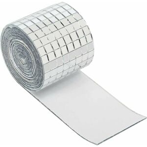 TRIMEC Mosaïque Miroirs Autocollants, Mini Miroirs Autocollants en Verre Véritable, Carreaux Carrés de Verre, Applicable à Artisanat, Décoration TRIMEC Mosaïque Miroirs Autocollants, Mini Miroirs Autocollants en Verre Véritable, Carreaux Carrés de Verre, Applicable à Artisanat, Décoration