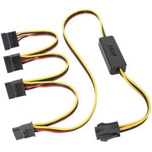 TLILY Motherboard CPU 4-Pin to Hard Drive Cable 4PIN SATA Power Supply 12V TLILY Motherboard CPU 4-Pin to Hard Drive Cable 4PIN SATA Power Supply 12V