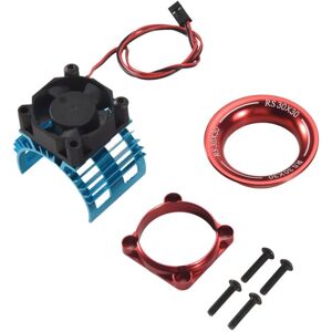 Tlily - Motor Heatsink Cover+Cooling Fan for A959-B 144001 124019 1/8 1/10 rc Car 540 550 3650 Size Heat Sink Tlily - Motor Heatsink Cover+Cooling Fan for A959-B 144001 124019 1/8 1/10 rc Car 540 550 3650 Size Heat Sink