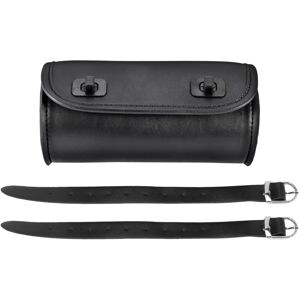Tlily - Motorcycle Fork Bag pu Leather Handlebar Tool Pouch Sissy Bar Roll Storage Saddle with 2 Straps, Universal Tlily - Motorcycle Fork Bag pu Leather Handlebar Tool Pouch Sissy Bar Roll Storage Saddle with 2 Straps, Universal