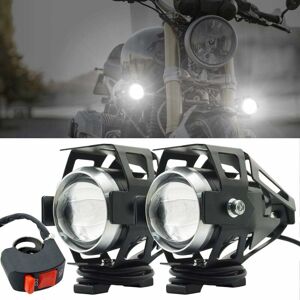 MUMU Motorcycle headlight additional headlight, U5 motorcycle fog light projector spot led motorcycle 125W 3000LM additional headlight with switch for MUMU Motorcycle headlight additional headlight, U5 motorcycle fog light projector spot led motorcycle 125W 3000LM additional headlight with switch for