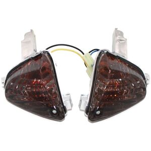 Tlily - Motorcycle Indicator Lamp Rear Turn Signal Tail Light for Suzuki gsxr 600 750 2008-2010 09 gsxr 1000 K7 2007-2008 Smoked Tlily - Motorcycle Indicator Lamp Rear Turn Signal Tail Light for Suzuki gsxr 600 750 2008-2010 09 gsxr 1000 K7 2007-2008 Smoked