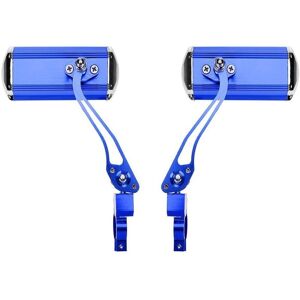 Linghhang - Mountain Bike Handlebar Mirrors (Blue), Motorcycle, Bicycle Conversion, Aluminum Mirrors, Safety Reflectors Linghhang - Mountain Bike Handlebar Mirrors (Blue), Motorcycle, Bicycle Conversion, Aluminum Mirrors, Safety Reflectors