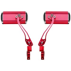 Linghhang - Mountain Bike Handlebar Mirrors (Red), Motorcycle, Bicycle Conversion, Aluminum Mirrors, Safety Reflectors Linghhang - Mountain Bike Handlebar Mirrors (Red), Motorcycle, Bicycle Conversion, Aluminum Mirrors, Safety Reflectors