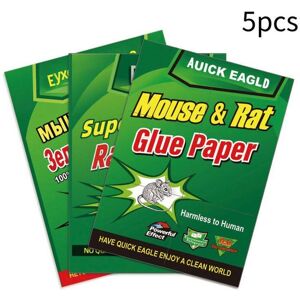 COOCHEER Mouse Trap Rat Glue Sticky 5 Pieces Mouse Traps Anti Mouse Catcher Rat Glue Sticky Plate Mouse and Rat Trap Powerful Mouse Trap Outdoor Effective COOCHEER Mouse Trap Rat Glue Sticky 5 Pieces Mouse Traps Anti Mouse Catcher Rat Glue Sticky Plate Mouse and Rat Trap Powerful Mouse Trap Outdoor Effective