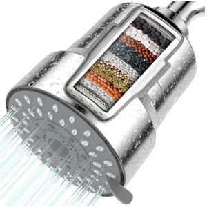COOCHEER Multi-Flow Shower Filter for Hard Water Bathroom Water Softener Hard Water Filter for Shower Head For well water/truck tank COOCHEER Multi-Flow Shower Filter for Hard Water Bathroom Water Softener Hard Water Filter for Shower Head For well water/truck tank