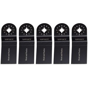 Ufixt - Multi Tool Blades 35mm Wide High Carbon Steel hcs For Wood And Plastic 5 Pack Ufixt - Multi Tool Blades 35mm Wide High Carbon Steel hcs For Wood And Plastic 5 Pack
