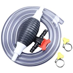 TLILY Multifunction Liquid Sucker Pump, Manual Fuel Transfer Pump Gasoline Siphon Hose, Portable Pump(3Meter) TLILY Multifunction Liquid Sucker Pump, Manual Fuel Transfer Pump Gasoline Siphon Hose, Portable Pump(3Meter)
