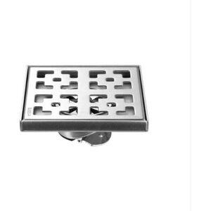 YMYNY MUMU One-piece 304 Stainless Steel Garden Floor Drain, Large Displacement Outdoor Floor Drain, Suitable for Diameter ≥75MM (15x15cm) YMYNY MUMU One-piece 304 Stainless Steel Garden Floor Drain, Large Displacement Outdoor Floor Drain, Suitable for Diameter ≥75MM (15x15cm)