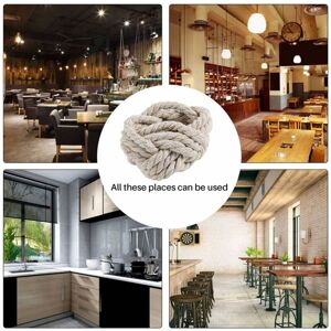 TLILY Napkin Ring 12 Piece Set Cotton Rope Ring-Burlap TLILY Napkin Ring 12 Piece Set Cotton Rope Ring-Burlap