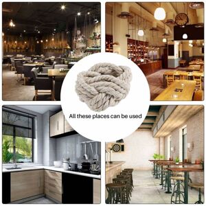 TLILY Napkin Ring 12 Piece Set Cotton Rope Ring-Burlap TLILY Napkin Ring 12 Piece Set Cotton Rope Ring-Burlap