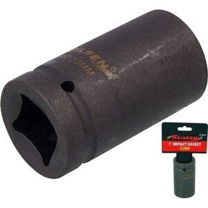 Neilsen 1" Drive Standard Deep Square Metric Single Impact Socket 33mm Neilsen 1" Drive Standard Deep Square Metric Single Impact Socket 33mm