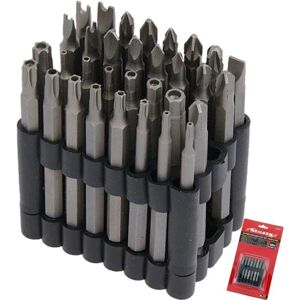 Neilsen 32pc Security Extra Long Screwdriver Bit Set Hex Hex Slotted Torx Star Neilsen 32pc Security Extra Long Screwdriver Bit Set Hex Hex Slotted Torx Star