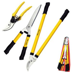 Neilsen 3pc Tree Lopper Shears Secateurs Hedge Garden Pruning Plier Tool Set Neilsen 3pc Tree Lopper Shears Secateurs Hedge Garden Pruning Plier Tool Set