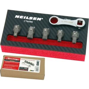 Neilsen Car Door Hinge & Difficult Access Bit Tool Set for VW Audi Seat Skoda Neilsen Car Door Hinge & Difficult Access Bit Tool Set for VW Audi Seat Skoda