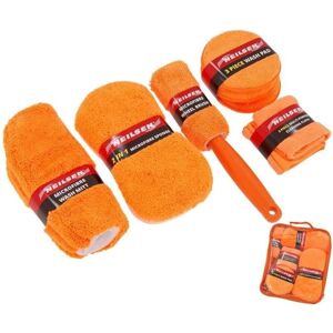 Neilsen Cleaning Clear Microfibre Cloth Exterior Valet Car Wash Kit 9pc Set Neilsen Cleaning Clear Microfibre Cloth Exterior Valet Car Wash Kit 9pc Set