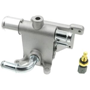 TLILY New Water Outlet Coolant Thermostat Housing Sensor 1360282 1119889 for C-Max Focus II Mondeo 1.8L 2.0L 2000-2011 TLILY New Water Outlet Coolant Thermostat Housing Sensor 1360282 1119889 for C-Max Focus II Mondeo 1.8L 2.0L 2000-2011