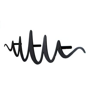 Serbia - Noir - 1 x porte-manteau mural, porte-manteau mural en acier inoxydable pour porte-manteau entrée couloir Serbia - Noir - 1 x porte-manteau mural, porte-manteau mural en acier inoxydable pour porte-manteau entrée couloir