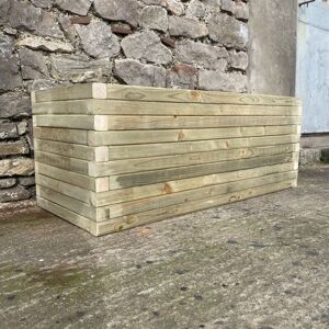 Norfolk Planter - Wood - L180 x W30 x H30 cm Norfolk Planter - Wood - L180 x W30 x H30 cm