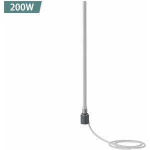 NRG - Electric Heating Element for Heated Towel Rail Radiator Rads 200W Anthracite NRG - Electric Heating Element for Heated Towel Rail Radiator Rads 200W Anthracite