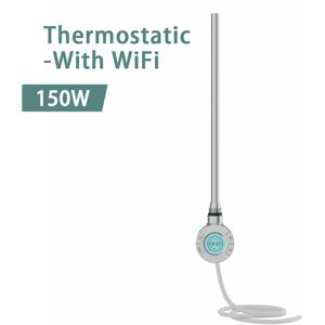 NRG Smart WiFi Thermostatic Electric Heating Element for Heated Towel Rail Radiator 150W Chrome NRG Smart WiFi Thermostatic Electric Heating Element for Heated Towel Rail Radiator 150W Chrome