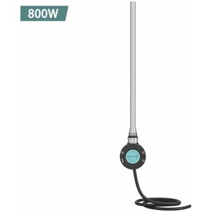 Thermostatic Electric Heating Element for Heated Towel Rail Radiator 800W Black - NRG Thermostatic Electric Heating Element for Heated Towel Rail Radiator 800W Black - NRG