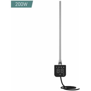 NRG - Thermostatic Electric Heating Element for Heated Towel Rail Radiator Black 200W NRG - Thermostatic Electric Heating Element for Heated Towel Rail Radiator Black 200W