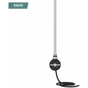 NRG - Thermostatic Electric Heating Element for Radiator Heated Towel Rail 500W Black NRG - Thermostatic Electric Heating Element for Radiator Heated Towel Rail 500W Black