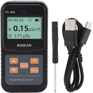 GOTRAYS Nuclear Radiation Detector Geiger Counter Portable Tester Geiger Meter, High Sensitivity Nuclear 2 Power Modes Dual Alarm Function for Industry, Black GOTRAYS Nuclear Radiation Detector Geiger Counter Portable Tester Geiger Meter, High Sensitivity Nuclear 2 Power Modes Dual Alarm Function for Industry, Black