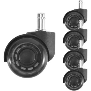 Tlily - Office Chair Wheels,2 Inch Replacement Soft Mute Desk Caster Wheels for Work & Gaming Chair, Heavy Duty and Safe Rolling Tlily - Office Chair Wheels,2 Inch Replacement Soft Mute Desk Caster Wheels for Work & Gaming Chair, Heavy Duty and Safe Rolling