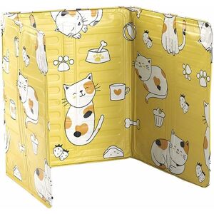 Héloise - Oil Splatter Shields 2pcs Cat Pattern Oil Splash Baffle Wind Shields Splash Guards Frying Pan Splatter Guard Kitchen Accessories for Keeps Héloise - Oil Splatter Shields 2pcs Cat Pattern Oil Splash Baffle Wind Shields Splash Guards Frying Pan Splatter Guard Kitchen Accessories for Keeps