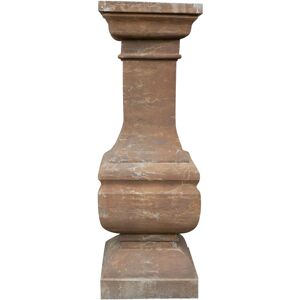 Biscottini Antique Stone Garden Planter Base - Garden Decor Biscottini Antique Stone Garden Planter Base - Garden Decor