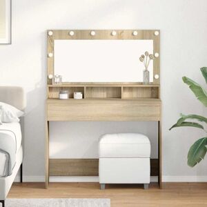 Vidaxl - Dressing Table Sonoma oak 100 x 41 x 135 cm Engineered wood Vidaxl - Dressing Table Sonoma oak 100 x 41 x 135 cm Engineered wood