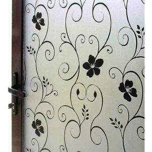 MEMKEY Opaque window film, privacy screen, decorative window film, electrostatic window film, window sticker (90 cm x 200 cm) MEMKEY Opaque window film, privacy screen, decorative window film, electrostatic window film, window sticker (90 cm x 200 cm)