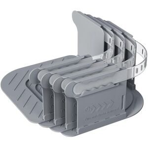 TLILY Open Corner Bed Sheet Holder with Lock Strips,Duty Bedsheet Clips with Enhanced Straps Mattress, Keep Sheets Firm-Gray TLILY Open Corner Bed Sheet Holder with Lock Strips,Duty Bedsheet Clips with Enhanced Straps Mattress, Keep Sheets Firm-Gray