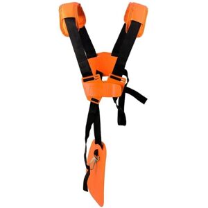 CYSLMUK Orange Brushcutter Harness - Double Shoulder Strap - Trimmer Harness - for Brushcutter, Chainsaw and Lawn Mower Compatible with fs, km Series Trimmers CYSLMUK Orange Brushcutter Harness - Double Shoulder Strap - Trimmer Harness - for Brushcutter, Chainsaw and Lawn Mower Compatible with fs, km Series Trimmers