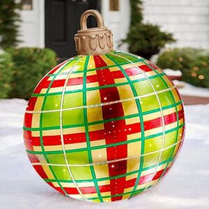 ANPVIZ Other Christmas decorations, 60 cm Christmas ball, inflatable Christmas ball PVC sail Christmas ball, private Christmas ball for garden, yard, front ANPVIZ Other Christmas decorations, 60 cm Christmas ball, inflatable Christmas ball PVC sail Christmas ball, private Christmas ball for garden, yard, front