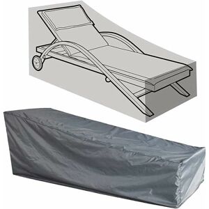 DEWDAT Outdoor Chair Cover Cover Long Slipcover Breathable Waterproof 210D Oxford Fabric for Deck Chair Tarp Sunlounger Sunlounger 200704068cm, Gray DEWDAT Outdoor Chair Cover Cover Long Slipcover Breathable Waterproof 210D Oxford Fabric for Deck Chair Tarp Sunlounger Sunlounger 200704068cm, Gray