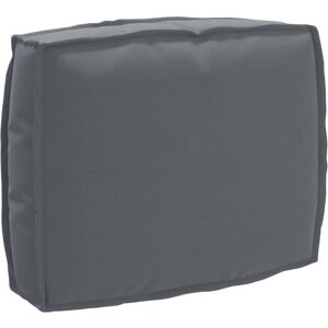 vidaXL Outdoor Cushion Anthracite Polyester Medium Chair Pad - Outdoor Chair Cushion vidaXL Outdoor Cushion Anthracite Polyester Medium Chair Pad - Outdoor Chair Cushion