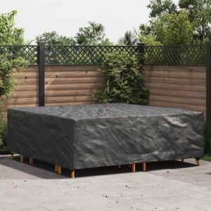 Outdoor Furniture Cover Black 235 x 235 x 70 cm 600D vidaXL Outdoor Furniture Cover Black 235 x 235 x 70 cm 600D vidaXL