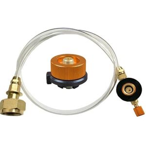 TLILY Outdoor Gas Stove Camping Stove Propane Refill Adapter Burner Flat Cylinder Tank Coupler Bottle Adapter Save Accessories TLILY Outdoor Gas Stove Camping Stove Propane Refill Adapter Burner Flat Cylinder Tank Coupler Bottle Adapter Save Accessories