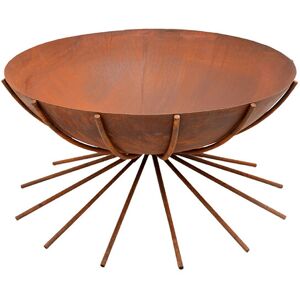 Ivyline - Outdoor Dakota Firebowl - Metal - L73 x W71 x H37 cm - Rust Ivyline - Outdoor Dakota Firebowl - Metal - L73 x W71 x H37 cm - Rust