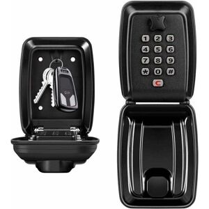 WOIYIC Outdoor Security Key Box, Large Wall Mounted Key Box with 12 Digit Code, Waterproof and Rustproof for Home Garage School WOIYIC Outdoor Security Key Box, Large Wall Mounted Key Box with 12 Digit Code, Waterproof and Rustproof for Home Garage School