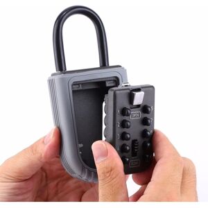 Tinor - Outdoor Security Key Box Mini Portable Security Key Box with 10 Digit Code Waterproof Key Box for Home School Office Factory Tinor - Outdoor Security Key Box Mini Portable Security Key Box with 10 Digit Code Waterproof Key Box for Home School Office Factory