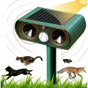 Mumu - Outdoor Solar Ultrasonic Cat Repellent, Adjustable Sensitivity and Frequency, Ultrasonic Pest Repellent Cat Repellent, Garden Protection Mumu - Outdoor Solar Ultrasonic Cat Repellent, Adjustable Sensitivity and Frequency, Ultrasonic Pest Repellent Cat Repellent, Garden Protection
